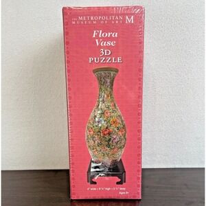 The Metropolitan Museum of Art 3D Floral Vase‎ Puzzle Flora Met MoMA
